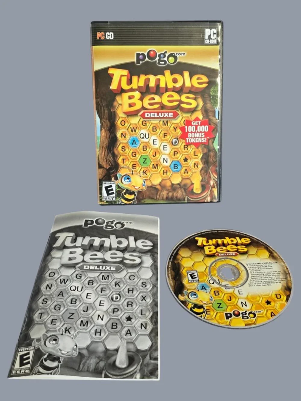 Tumble Bees Deluxe PC Game From Pogo.com CIB Complete in Box